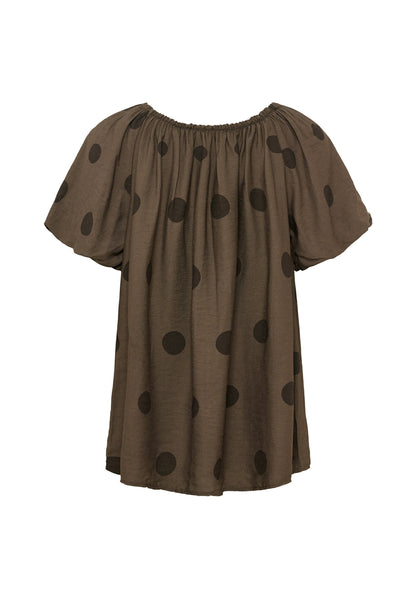 Mdcluciana Top (Brown)