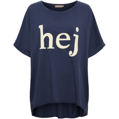 Mdcjunia Tee (Navy/Offwhite)