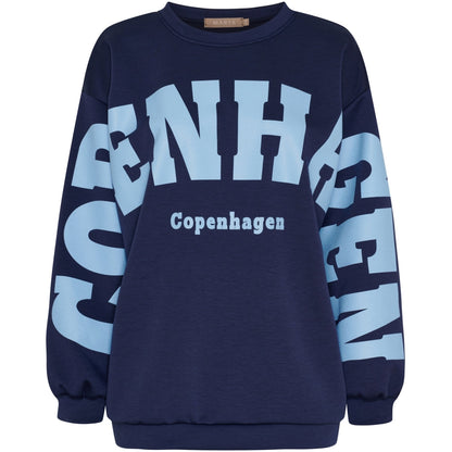 Mdchibiscus Sweatshirt (Navy/Sky)