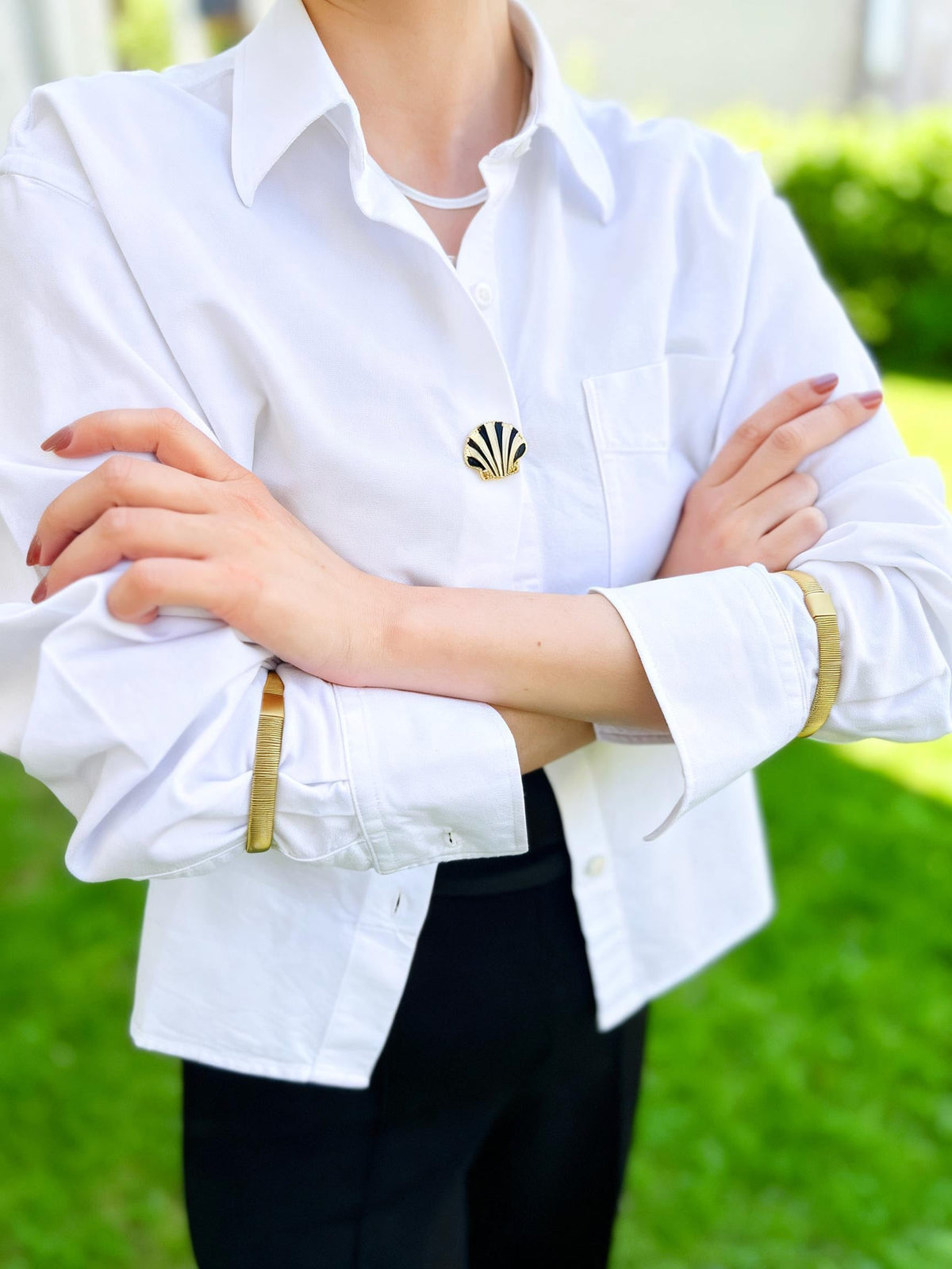 Shirt Sleeve Holder Gold (guld)