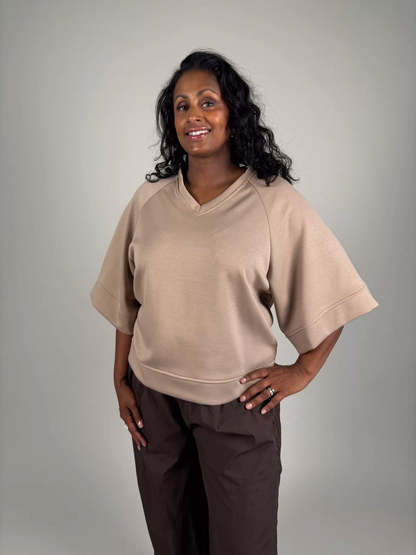 Nela Sweartshirt (Taupe)