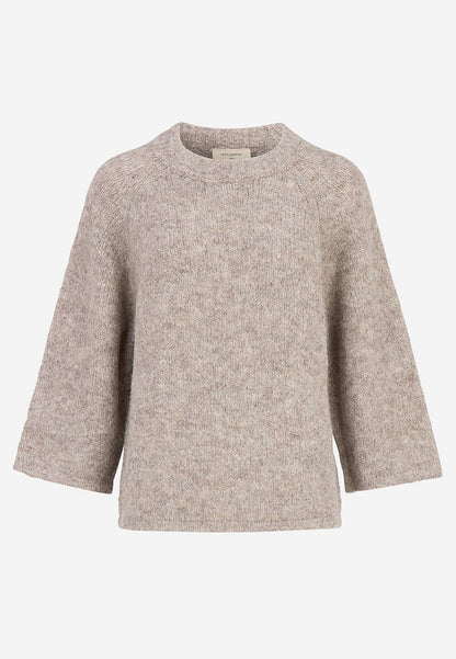 Fqgrslulu-Pullover (Desert Taupe Melange)