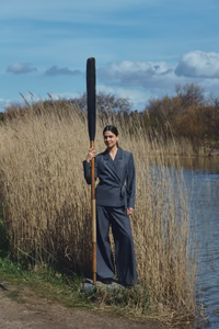 Fqvika-Pants (Dark Grey Melange)
