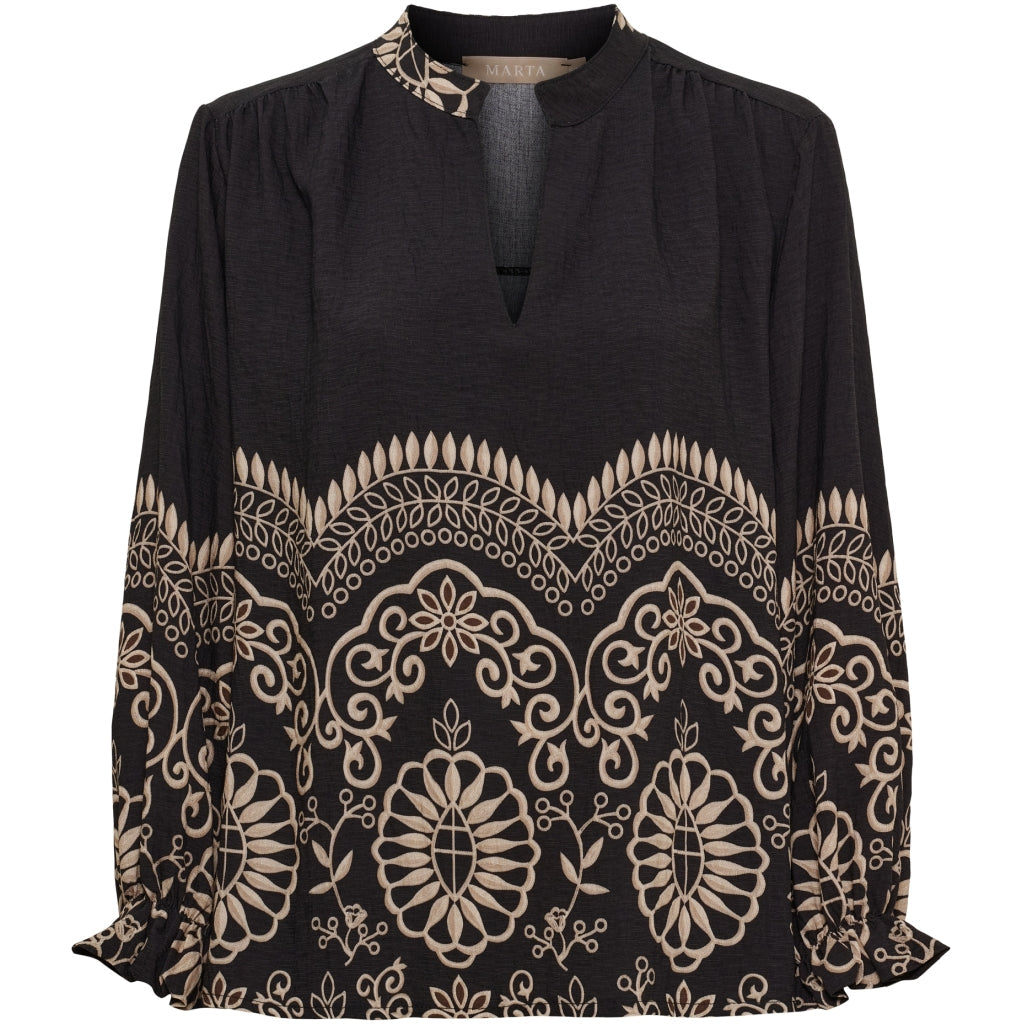 Mdclinden Blouse (Black1034tpb)