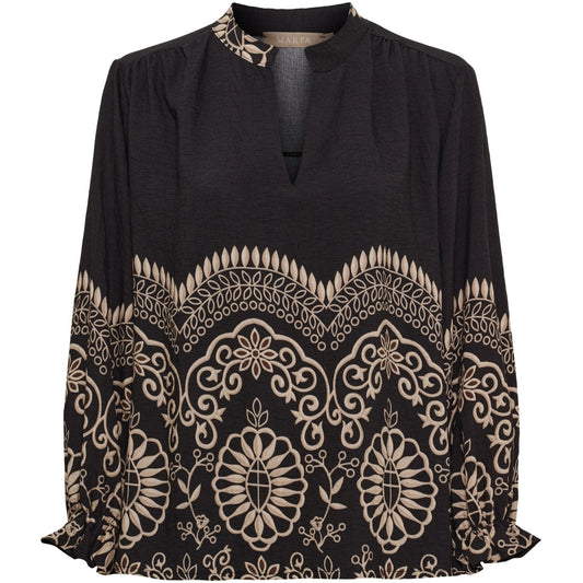 Mdclinden Blouse (Black1034tpb)