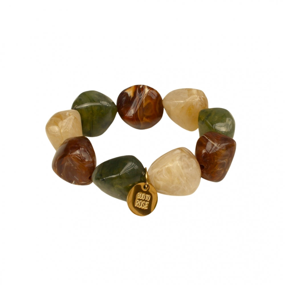 Vibe Resin Bracelet Mix Brown (Mix)
