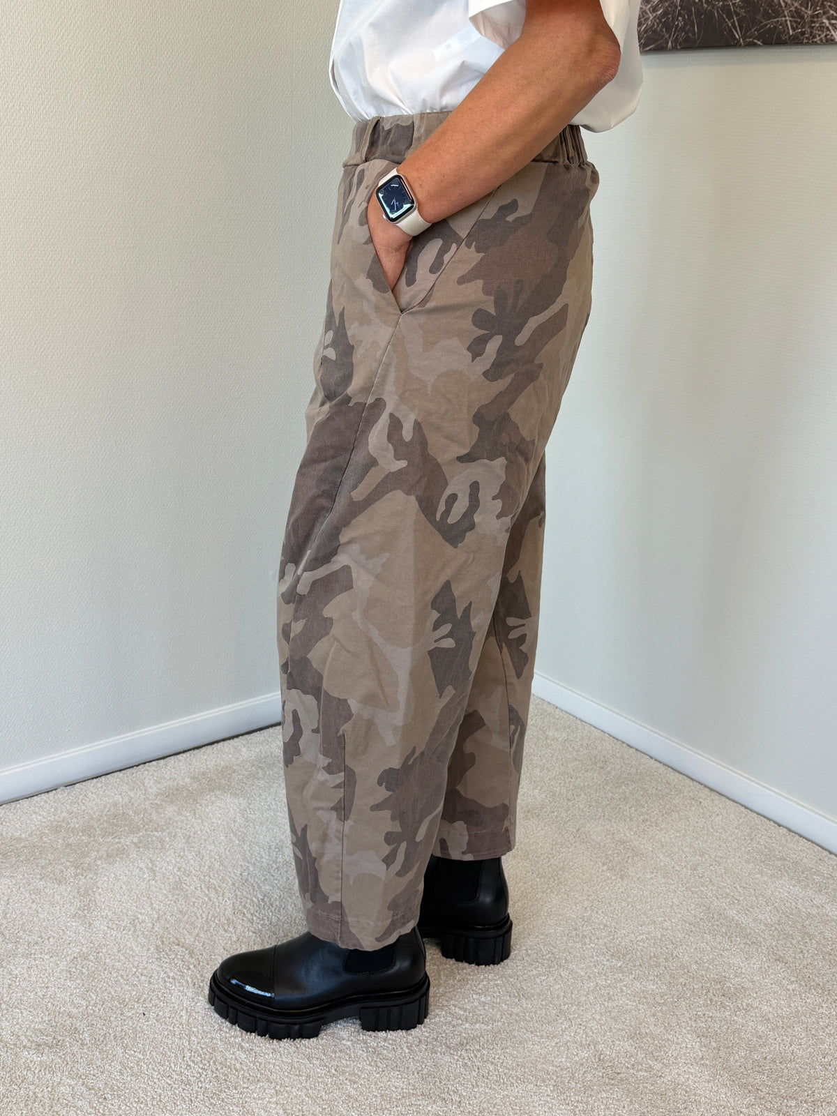 Mdcberyl Pants (Beige camo)