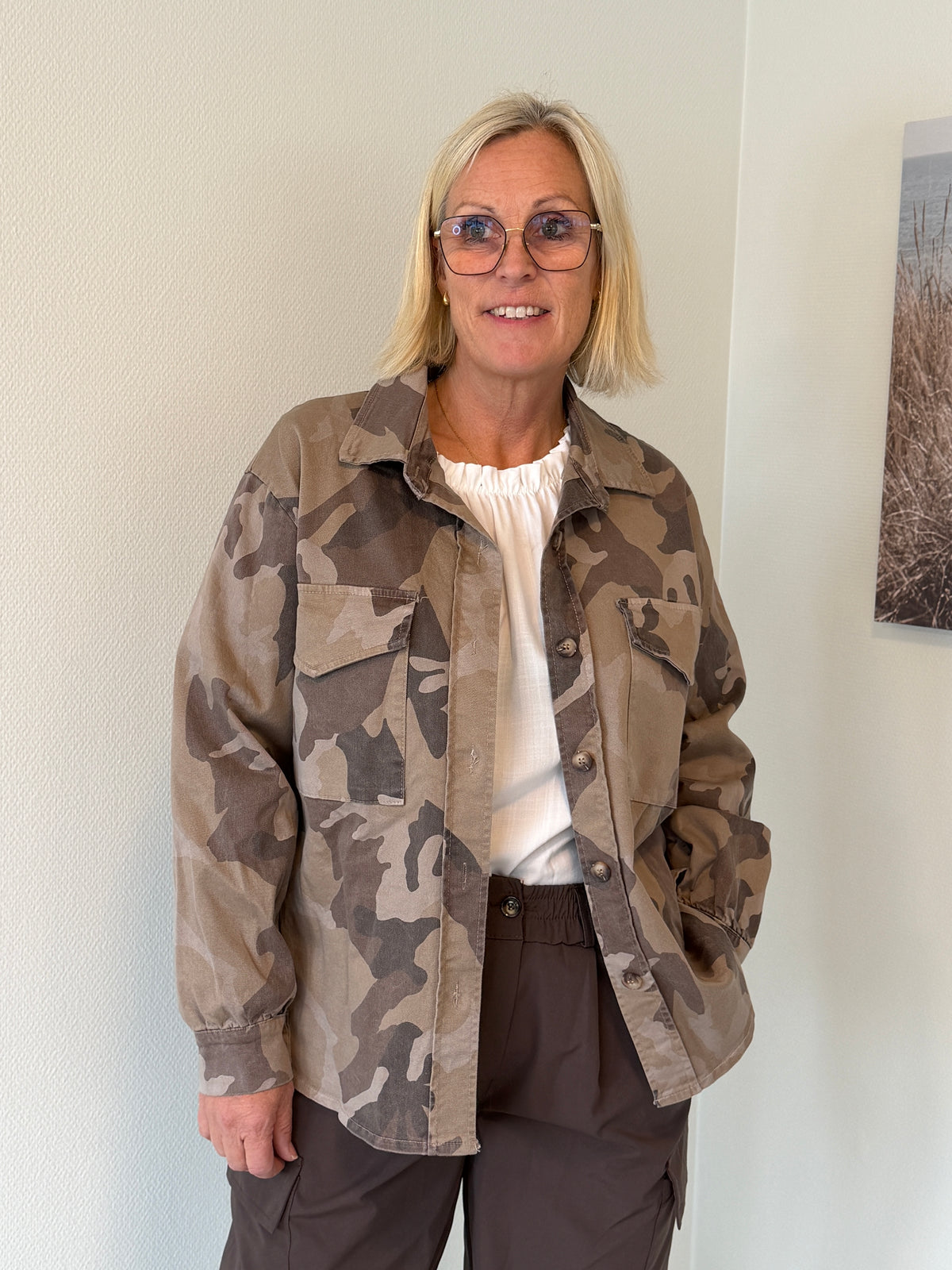 Mdcmoonstone Jacket (Beige camo)
