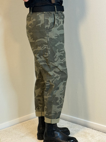 Nikki Camouflage Byxa Coffee (Army)