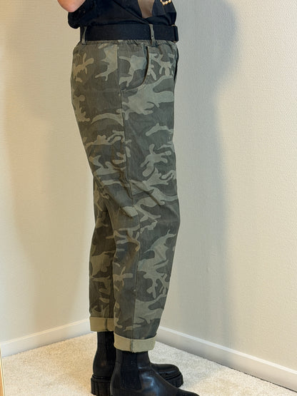 Nikki Camouflage Byxa Coffee (Army)