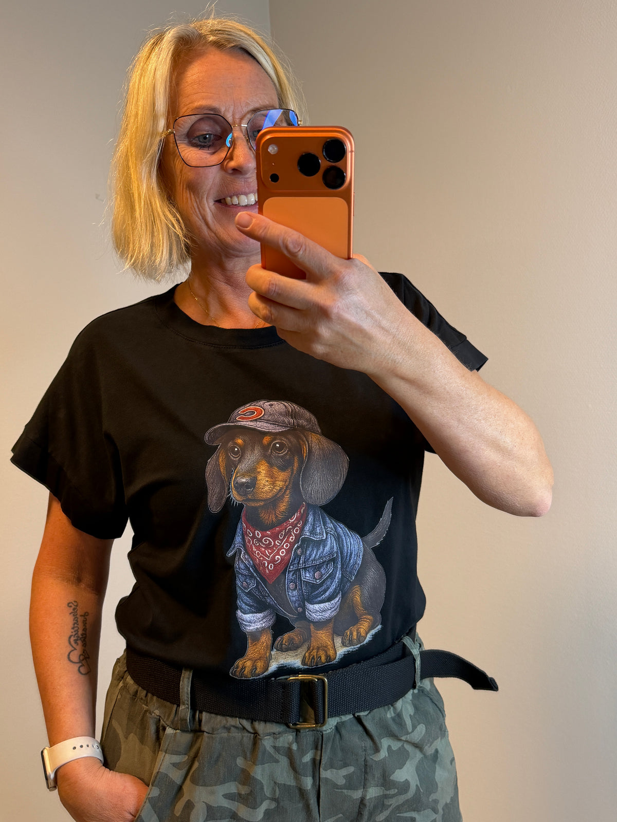 Irma T-Shirt Tax Svart (Svart)