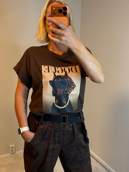 Irma T-Shirt Dobermannn Coffee (Coffee)