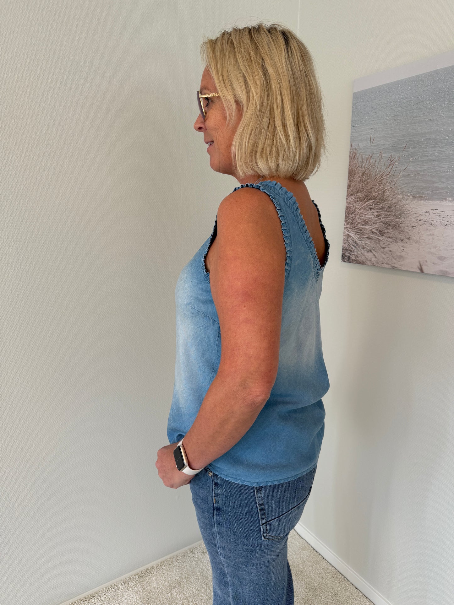 Jeanslinne i tencell