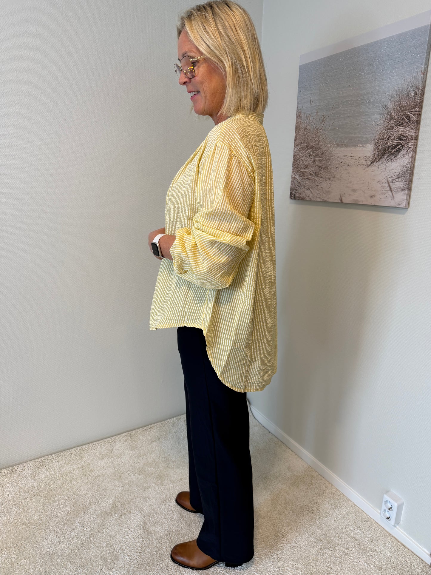 Blus Randig (Yellow)