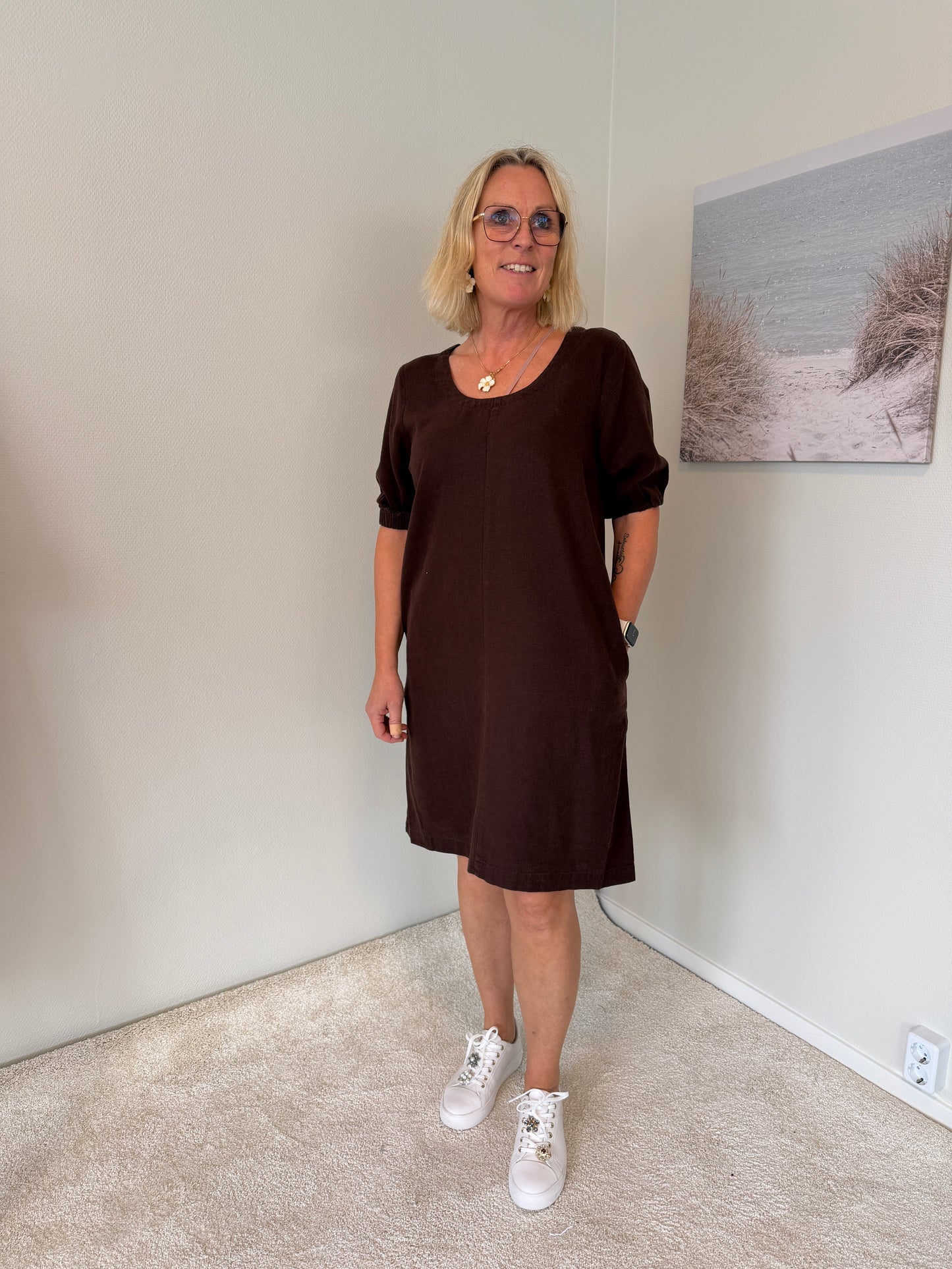 Fqlava-Dress (Coffee Bean)