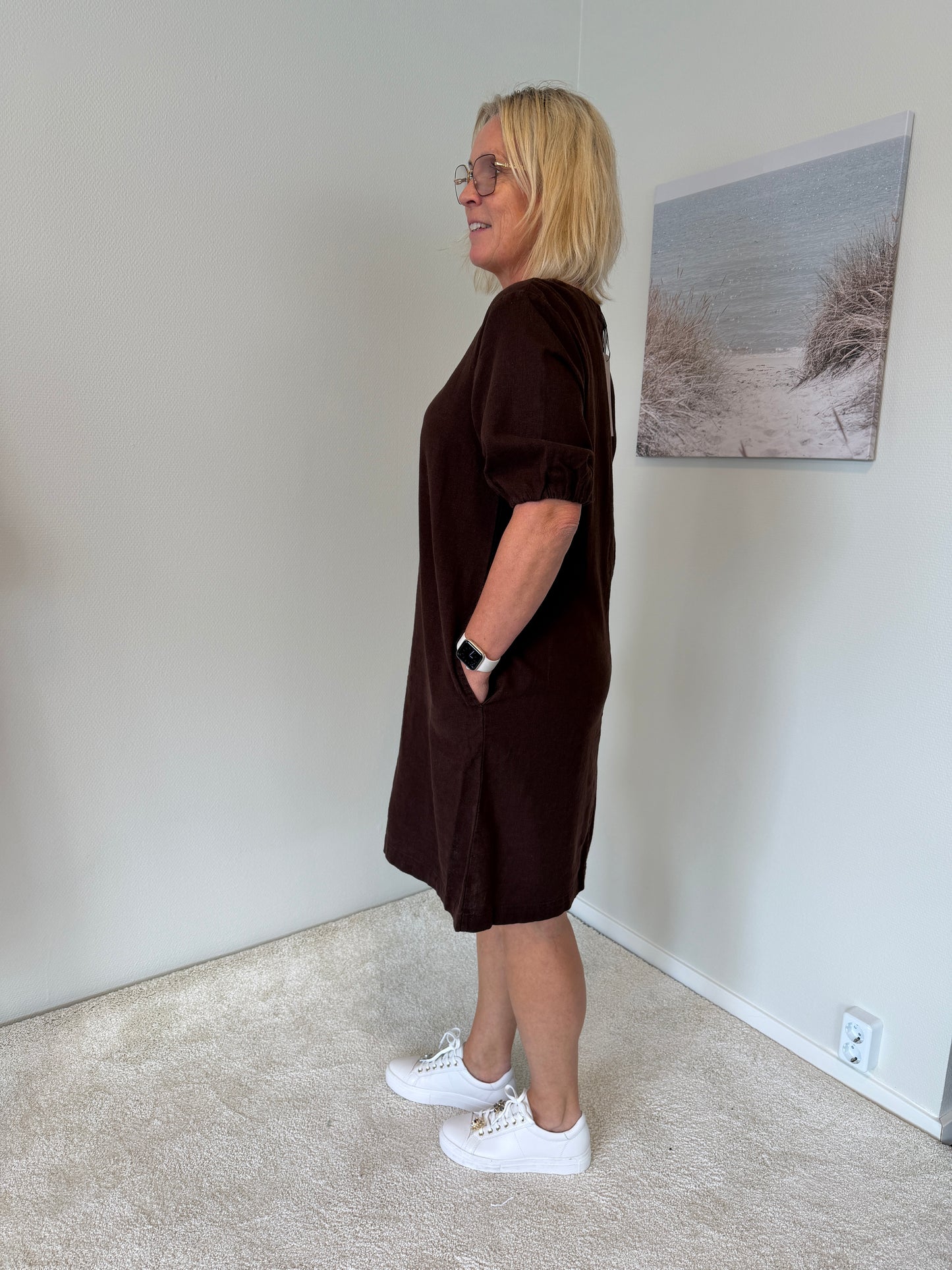 Fqlava-Dress (Coffee Bean)