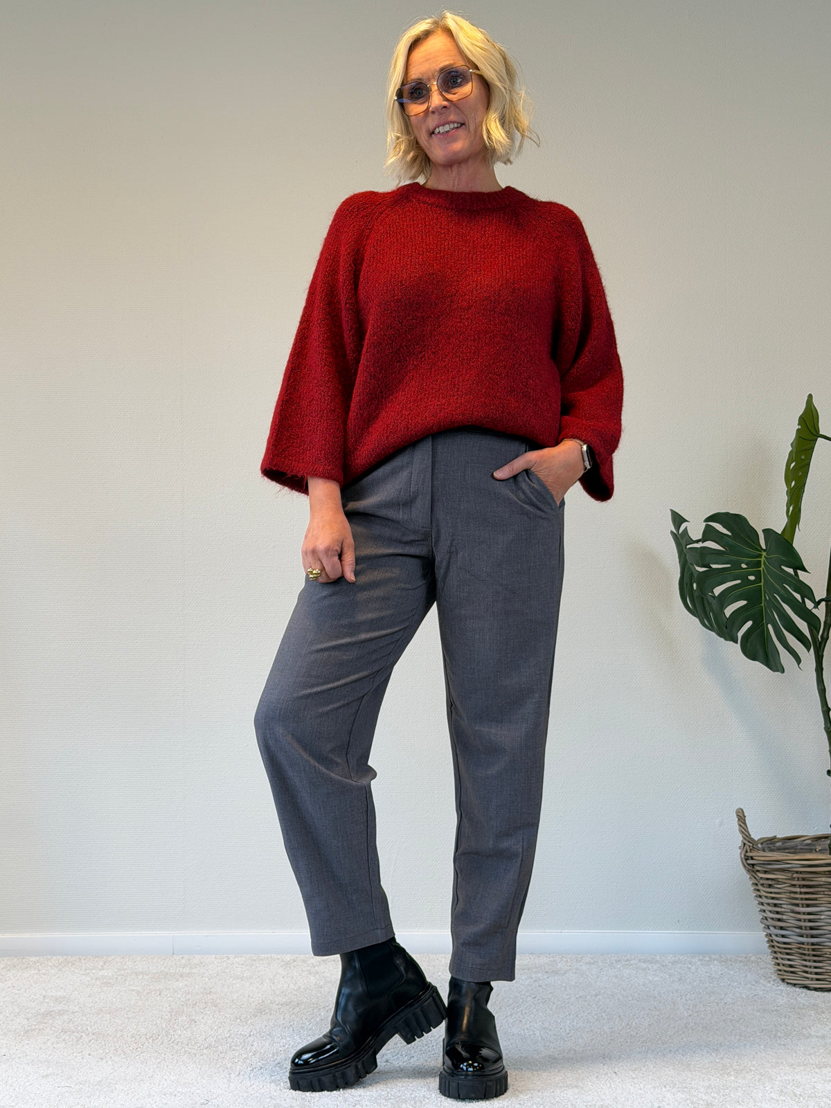 FQ Swift Pants (Dark Grey Melange)