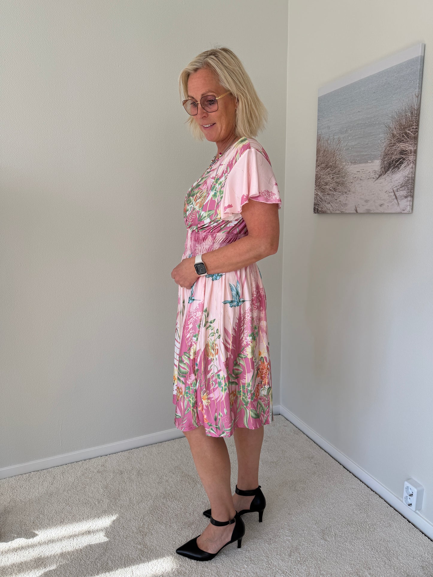 Klänning Kort (Rosa)