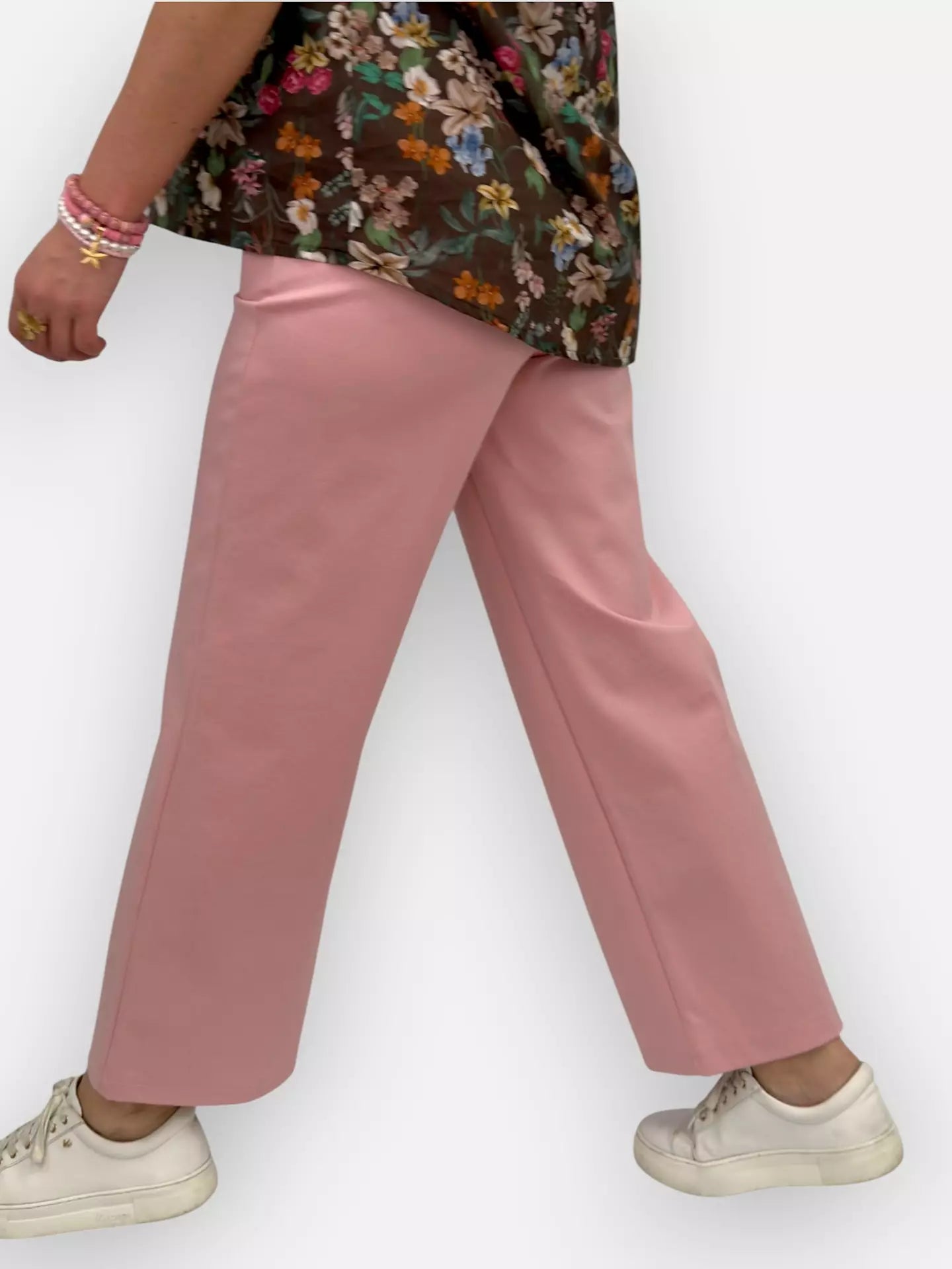 Stretchiga Kostymbyxor (Rosa)