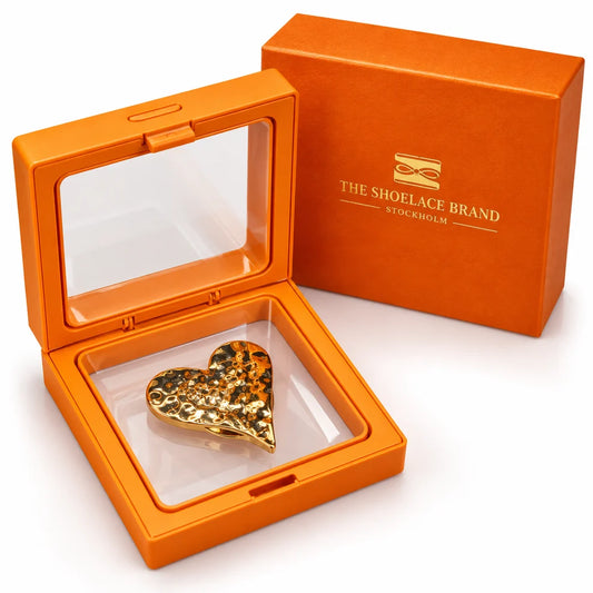 Magnetic Brooch Heart (guld)