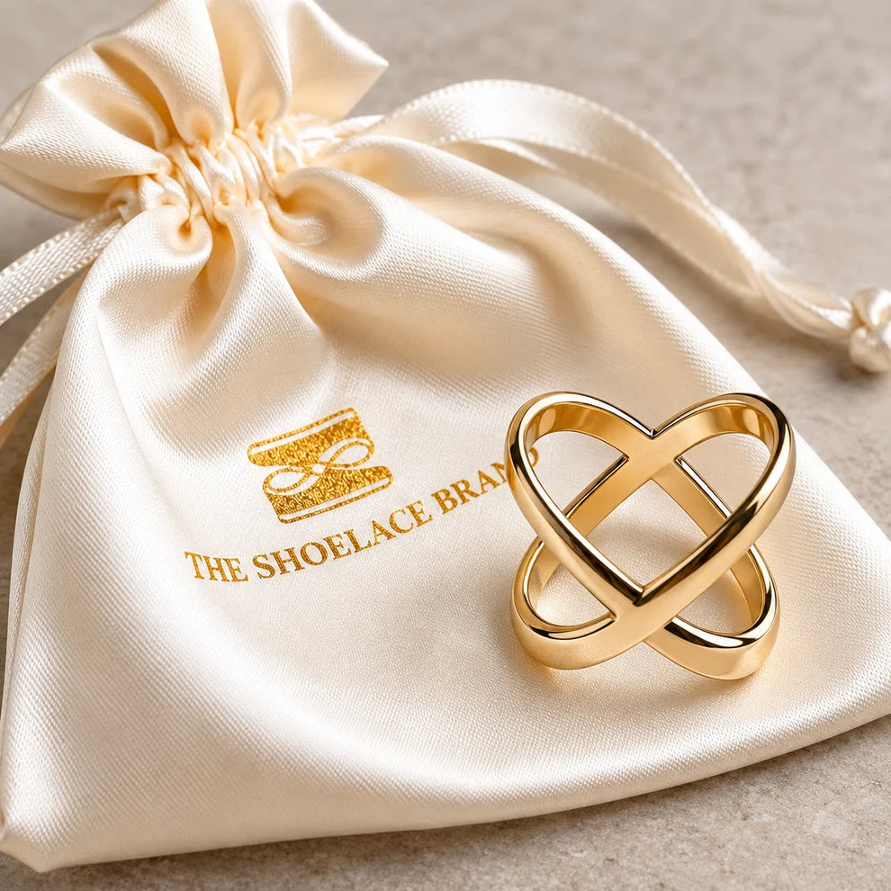 Scarf Ring Cross S (Gold)