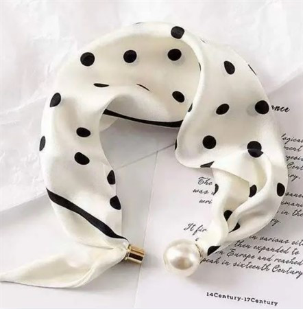Scarf Prickig Black/White (BLACK/WHITE)