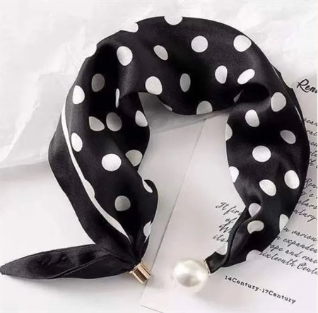 Scarf Prickig White/Black (WHITE/BLACK)