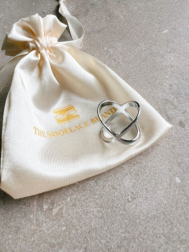 Scarf Ring Cross Silver S (Silver)