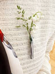 Oma Vase Broch Silver (Silver)