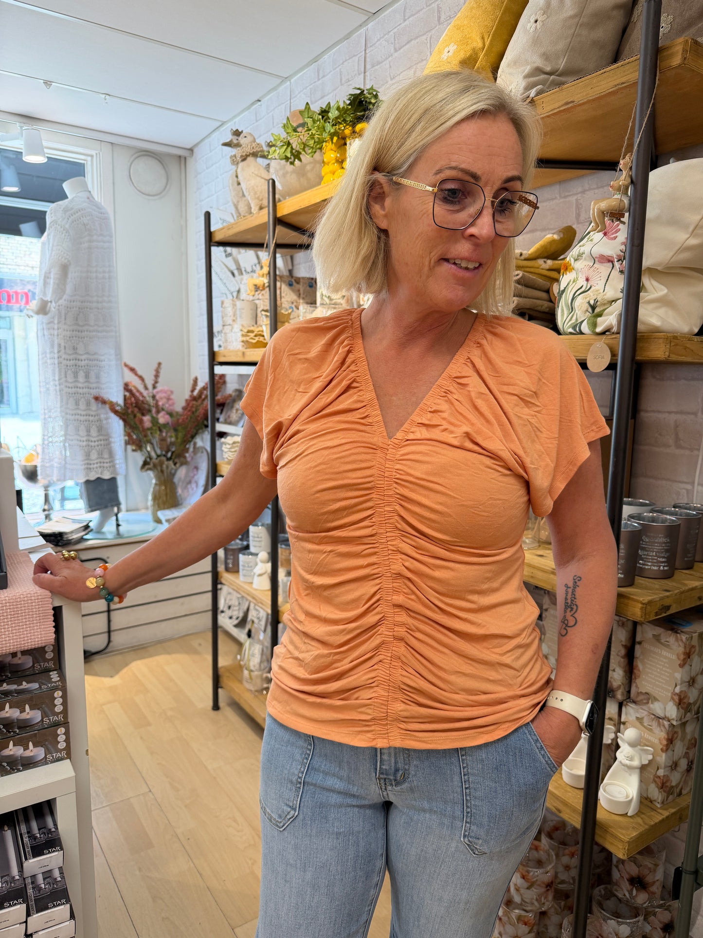 Luna Top 2-2 Muted Clay (Orange)