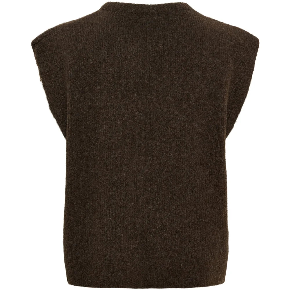 Mdc Celestia Knit Vest (Brown)