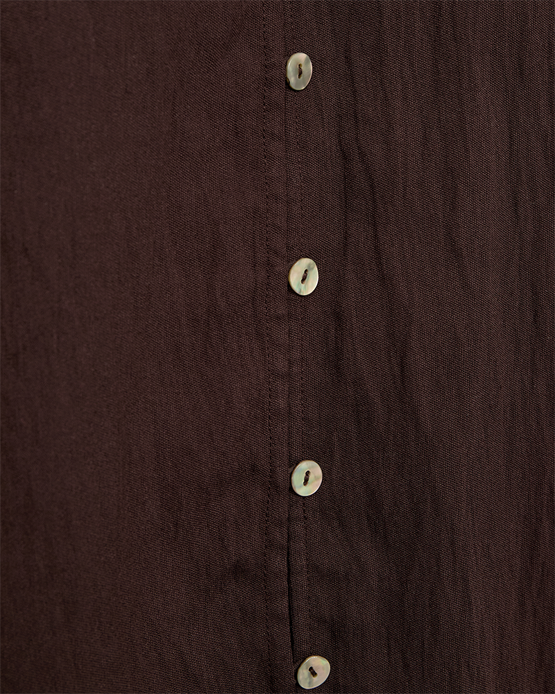 Fqesally-Blouse (Coffee Bean)